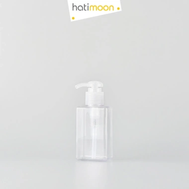 Bình chiết mỹ phẩm 100ml Hatimoon H21 - Chai chiết dầu gội du lịch vòi ấn, chỉ 19.000₫