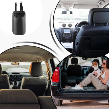 Bình chữa cháy đa chức năng gắn ô tô - Túi đựng xe, gói cốc nước, lưu trữ ghế pomervn