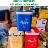 Bình đá vuông mini Minice Duy Tân 2 lít - Thùng nắp liền, lỗ cắm ống hút, 73.000 VND