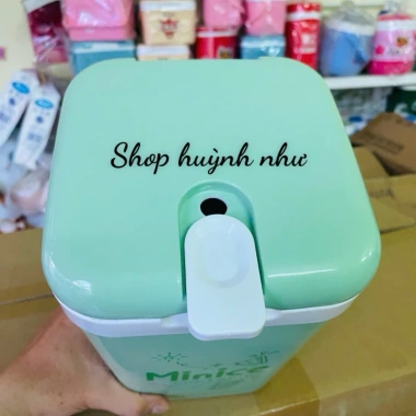 Bình đá vuông mini Minice Duy Tân 2 lít - Thùng nắp liền, lỗ cắm ống hút, 73.000 VND 6