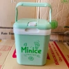 Bình đá vuông mini Minice Duy Tân 2 lít - Thùng nắp liền, lỗ cắm ống hút, 73.000 VND 10