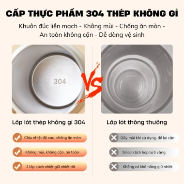 Bình đun nước siêu tốc mini du lịch 450ml 300W 4 mức nhiệt giữ ấm và pha sữa