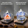 Bình đun siêu tốc thủy tinh LED tự động hút nước, đun sôi, ngắt an toàn, cảm ứng đa năng - BH 1 năm, 590.000 VND 4
