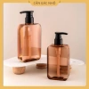 Bình Đựng Dầu Gội & Sữa Tắm PETG 200-300ml Hình Chữ Nhật Dẹp, Căn Gác Nhỏ – 35.000