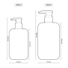 Bình Đựng Dầu Gội & Sữa Tắm PETG 200-300ml Hình Chữ Nhật Dẹp, Căn Gác Nhỏ – 35.000 9