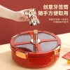 Bình đựng đồ ăn nhẹ màu đỏ, ngăn chia, kín khí, chống ẩm – Tết, đám cưới, tân gia 5