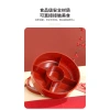 Bình đựng đồ ăn nhẹ màu đỏ, ngăn chia, kín khí, chống ẩm – Tết, đám cưới, tân gia 6
