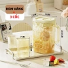 Bình Đựng Nước Lạnh 2.000ml Trong Suốt Sang Trọng 4House Nhà Khách Giá Ưu Đãi 59.000 VND 6