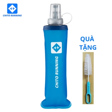 Bình Đựng Nước Mềm CHITO – Chạy Bộ, Trail, Leo Núi, An Toàn Tiện Lợi, 150.000₫