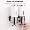 Bình đựng nước rửa tay, dầu gội, sữa tắm treo tường inox giá ưu đãi 230.000đ 10