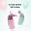 Bình đựng nước tiểu di động cho trẻ em 480ml, nhỏ gọn, chống tràn, tiện du lịch 2