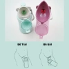 Bình đựng nước tiểu di động cho trẻ em 480ml, nhỏ gọn, chống tràn, tiện du lịch 4