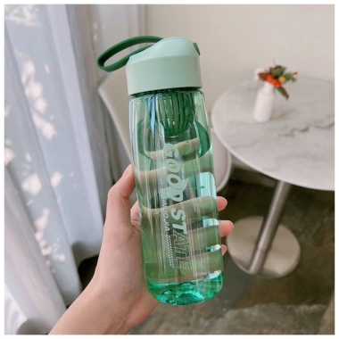 Bình đựng nước trong suốt 550ml cho học sinh 2.019/2.020, chia vạch - Giá chỉ 29.990₫