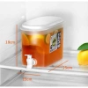 Bình đựng nước vòi 3,5L Việt Nhật 6.785 - Tiện lợi cho trà, nước trái cây, để tủ lạnh, Quế SơN 98 3