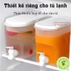 Bình đựng nước vòi 3,5L Việt Nhật 6.785 - Tiện lợi cho trà, nước trái cây, để tủ lạnh, Quế SơN 98 7
