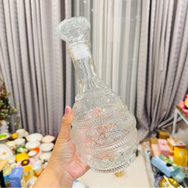 Bình đựng rượu thủy tinh dày đẹp cao cấp - Đón Tết 48k giảm so với 59k 5 Bình đựng rượu thủy tinh dày đẹp cao cấp - Đón Tết 48k giảm so với 59k 5