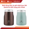 Bình đựng thức ăn giữ nhiệt Inox 304 Elmich EL-8.291 470ml Nhiều màu giảm 12% 293.000₫