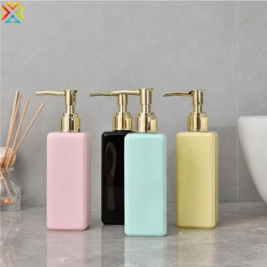 Bình đựng xà phòng dạng lỏng hình vuông tiện dụng cho phòng tắm - 60.523₫