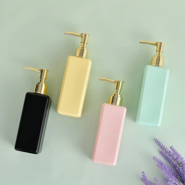 Bình đựng xà phòng dạng lỏng hình vuông tiện dụng cho phòng tắm - 60.523₫