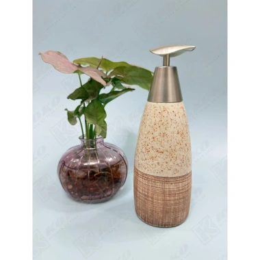 Bình đựng xà phòng gốm 400ml - Đựng nước rửa tay, kem dưỡng da, có VAT, giảm giá