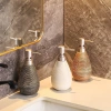 Bình Đựng Xà Phòng, Nước Rửa Tay Gốm Sứ Thiết Kế Mộc Mạc Mẫu Mới - Giá 155k 2