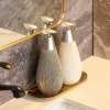 Bình Đựng Xà Phòng, Nước Rửa Tay Gốm Sứ Thiết Kế Mộc Mạc Mẫu Mới - Giá 155k 8