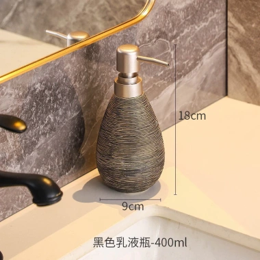 Bình Đựng Xà Phòng, Nước Rửa Tay Gốm Sứ Thiết Kế Mộc Mạc Mẫu Mới - Giá 155k