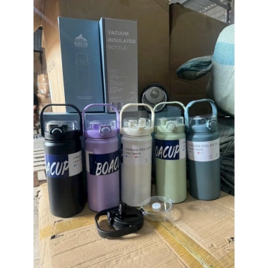 Bình Giữ Nhiệt 1.200ml Inox Boacup - Mới Về, Giữ Nhiệt Lâu, Giá Ưu Đãi 104k