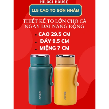 Bình giữ nhiệt 1.500ml inox Giữ nóng 12h giữ lạnh 20h sơn chống xước 3 lớp 169.000đ 6 Bình giữ nhiệt 1.500ml inox Giữ nóng 12h giữ lạnh 20h sơn chống xước 3 lớp 169.000đ 6