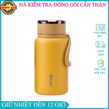 Bình giữ nhiệt 1.500ml inox Giữ nóng 12h giữ lạnh 20h sơn chống xước 3 lớp 169.000đ 9 Bình giữ nhiệt 1.500ml inox Giữ nóng 12h giữ lạnh 20h sơn chống xước 3 lớp 169.000đ 9