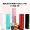 Bình giữ nhiệt 500ml Inox 304 cao cấp, hiển thị nhiệt độ, đa màu, sỉ in logo - 55k 2