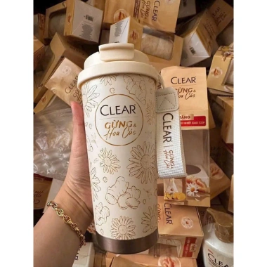Bình giữ nhiệt 500ml LY HKM - Đựng nước nóng/lạnh, Giá chỉ 85.000₫ giảm từ 107.100₫