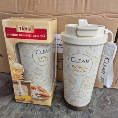 Bình giữ nhiệt 500ml LY HKM - Đựng nước nóng/lạnh, Giá chỉ 85.000₫ giảm từ 107.100₫
