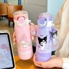Bình Giữ Nhiệt Bé Inox 316 Ống Hút Tu Ly Kuromi Melody Cinnamon Kitty Giá 315.000₫ 4