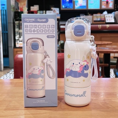 Bình Giữ Nhiệt Bé Inox 316 Ống Hút Tu Ly Kuromi Melody Cinnamon Kitty Giá 315.000₫ 7