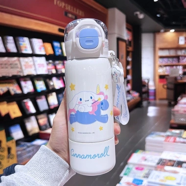 Bình Giữ Nhiệt Bé Inox 316 Ống Hút Tu Ly Kuromi Melody Cinnamon Kitty Giá 315.000₫ 10