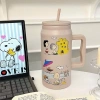 Bình giữ nhiệt In Snoopy 1.500ml - Cốc inox 304 cao cấp, tay cầm chắc, giá 245k 3
