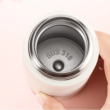 Bình giữ nhiệt inox 316 ZY350 350ml Giữ nhiệt 12h nắp làm cốc uống giá 108.000₫