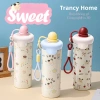 Bình giữ nhiệt LEVIKA 600ml hình dễ thương thép không gỉ - Giá ưu đãi 115.000đ