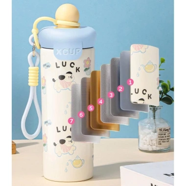 Bình giữ nhiệt LEVIKA 600ml hình dễ thương thép không gỉ - Giá ưu đãi 115.000đ 8
