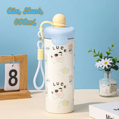 Bình giữ nhiệt LEVIKA 600ml hình dễ thương thép không gỉ - Giá ưu đãi 115.000đ 10