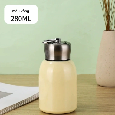 Bình Giữ Nhiệt Mini 300ml Inox 304 - Đựng Cafe, Trà, Nước, Nhỏ Gọn, Tay Cầm Tiện Lợi, Đủ Màu, Giá 120.000 VND 9