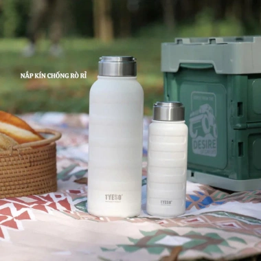 Bình giữ nhiệt thể thao Mini TYESO Ascent – Nhỏ gọn, giữ nóng lạnh lâu, nắp inox, giá 195k