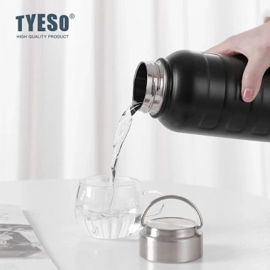 Bình giữ nhiệt thể thao Mini TYESO Ascent – Nhỏ gọn, giữ nóng lạnh lâu, nắp inox, giá 195k