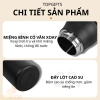 Bình giữ nhiệt TopGifts B612 600ml khắc tên theo yêu cầu, thể thao, quai xách, lõi SUS316 an toàn sức khỏe giá 235.000 6