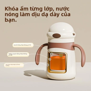 Bình giữ nhiệt trẻ sơ sinh, cốc học uống, ống hút, xịt chống - 82.764₫