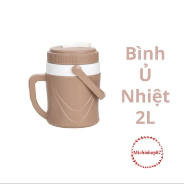 Bình giữ nhiệt Việt Nhật 1-3.8L siêu bền, đẹp, tiện lợi, có quai xách, giữ nóng lạnh 6