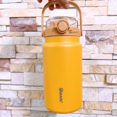 Bình giữ nhiệt WL27 inox 304 1.050/1.300/1.500ml nắp bật, quai xách, giá 149k