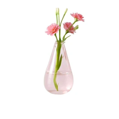 Bình gốm mini nam châm tủ lạnh, nhãn dán văn phòng, tủ khóa trang trí, bình hoa dễ thương 9