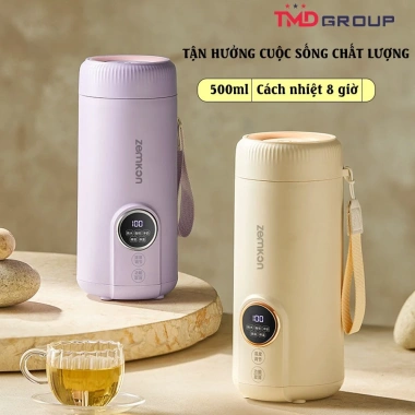 Bình Hâm Sữa Mini Cầm Tay - Đa Năng, Tùy Chỉnh Nhiệt Độ, Bảo Hành Chính Hãng 2